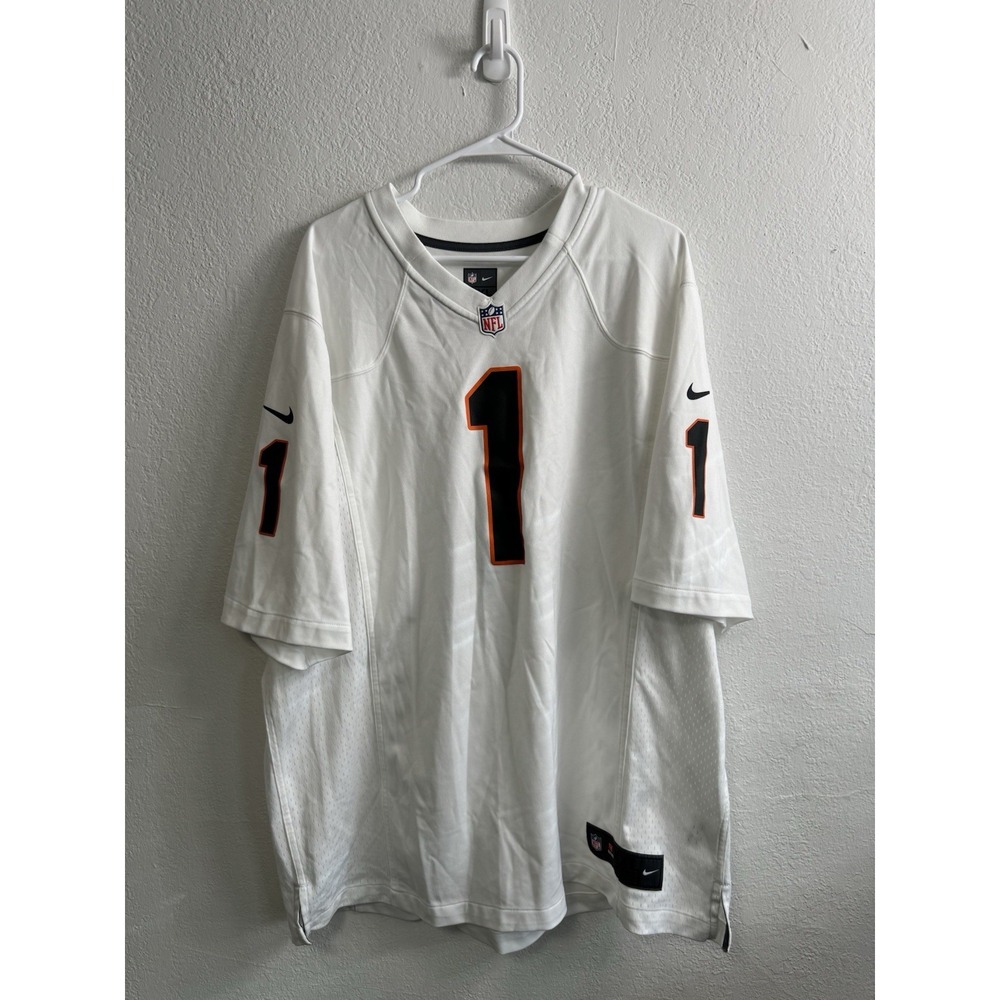 Nike On Field NALC-Memphis White Jersey‎ Men Size XXL #1 NFL